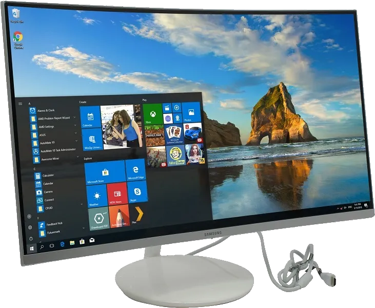 Замена кнопок управления Samsung C27H711QEI