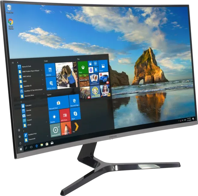 Замена кнопок управления Samsung C32JG50QQI